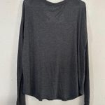🦋Grey Long Sleeve Soft Comfy Casual Inspirational Long Sleeve Tee Kindness Gray Size L Photo 4
