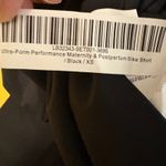 Quince ‎ Ultra Form Black Maternity Postpartum Bike Shorts XS Photo 5