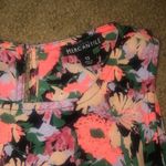 J.Crew Ruched Waist Neon Floral Dress Ruffle Hem Keyhole Back 12 Photo 6