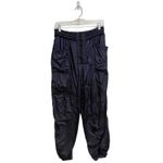 Free People  Black Utility Cargo Jogger Pants Sz S Photo 1