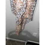 BCBGMAXAZRIA  Dress Asymmetrical Sleeveless High Low Print Flowy MIDI Dress‎ Sz S Photo 3