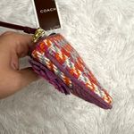 Coach NWT Hampton Houndstooth Wristlet Photo 6