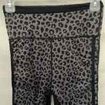 All Fenix Cheetah Print Athletic Womens Leggings Size Small Stripes Olive Gray Photo 19