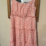 TJ Maxx  Floral Pink Dress Photo 0