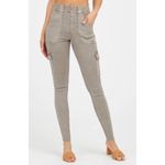 Spanx  Stretch Twill Ankle Cargo Pants Desert Dune Womens Small Photo 11