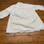 Anthropologie White Lace Trimmed V Neck Tunic Shirt Top Womens XL Photo 6