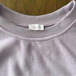 Pink Lily Scouted Out Purple Oversized Fleece Sweatshirt Size Small NWOT Photo 6