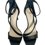 Vince Camuto Imagine  Size 9.5 Heels Stiletto Strap Sexy Classy Black Open Toe Photo 2