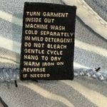 Diane Gilman Striped Denim Double Breasted Jacket Blue White Size Small Preppy Photo 9