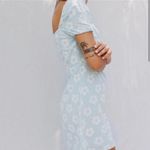 Princess Polly Light Blue Shelly Floral Mini Dress Photo 1