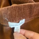 love on a hanger  Rust Velvet Flare Pull On Pants Size Medium Photo 1
