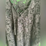 Black Lace Coverup Swim Wear Size 16/18‎ Time & Tru EUC! Photo 1