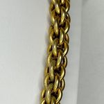 Vintage Chunky Panther Cat Charm Front Hook Gold Tone Necklace ✨ Photo 10
