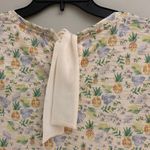 LC Lauren Conrad  women’s pineapple print lace top size M Photo 5