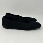 Vivaia Margot 2.0 Square Toe V Cut Flats Black EU 39 Womens Size 8 Office Career Photo 2
