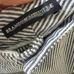 Brandy Melville Kassia Striped Mini Skirt Blue White Small Photo 5