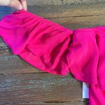 ASTR NWT REVOLVE Marisol One Shoulder Mini Dress in Pink Punch - Sz L 💚🎀 Photo 9