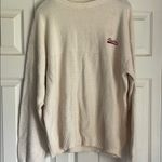 Alaska vintage knitted oversized cream off white sweater Size L Photo 0