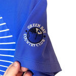 FootJoy  Athletic Women’s Striped Country Club Golf Shirt in Blue/White Size S Photo 8