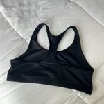 Under Armour  Womens S/XS Scoop-Neck Racerback Fitted Sports Bra Black No Padding Photo 2