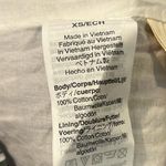 Madewell  Women’s Size XS Striped Crewneck Button-Front Tiered Mini Dress Photo 12