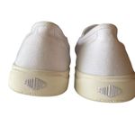 Palladium  Pallarue White Canvas slip-on loafer sneaker, Size 8 Photo 1