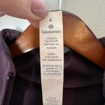 Lululemon  Toasty Tech 1/2 Zip black cherry sweat wicking tech fleece size 4 Photo 11