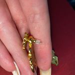 Women’s Christmas 🤶 Festive Santa Claus 🎅🏻 Earrings in Red white and Gold Photo 2