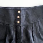 Tory Burch LINEN BLACK SCHAFER PENCIL SKIRT 2 Photo 4