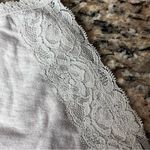 Wear It Declare It Y2K Gray Lace Trim Camisole Tank Top Babydoll M Beige Boho Size M Photo 11