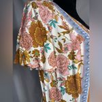 Matilda Jane Women’s Just for a Moment Flutter Sleeve V Neck Rayon Dress Size S Photo 8