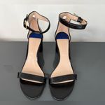 Stuart Weitzman  Ankle Strap Block Heel Sandal Patent Leather Photo 1