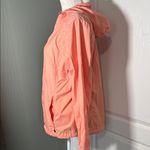 5.11  Tactical Lightweight Hooded Windbreaker Jacket Peach Size Medium Photo 4