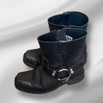 Element X Black‎ Leather Motorcycle Boots Black Size 7 Photo 3