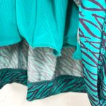 Max Mara Sleeveless Dress Elastic Waist Adjustable Tie Blue Purple Size Medium Photo 9