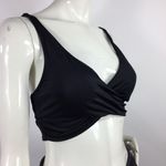 Tahari Wrap Bikini Top Size L Black Photo 13