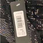 Bebe NYE Disco  Sequined Sleeveless Wrap Jumpsuit Wide Leg Evening Formal S NWT Photo 11