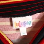 LuLaRoe | Cassie Pencil Skirt Navy/Red Stripes Photo 3