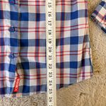 DIXXON Flannel Company Gilmore Plaid Long Sleeve Shirt Women's Blue Western XS Photo 4