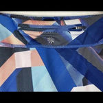 Athleta size Small Electric Geo Sport Speed Skort Mini Skirt pleated tennis golf Photo 3