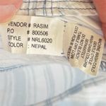 North River Button Up Roll Sleeve Stripe White Shirt White Large Business Casual Photo 6