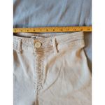 ZARA  Women's Baggy Wide Leg Jeans High Rise Capri Frayed Stretch Size 6 Photo 4