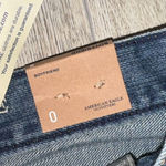 American Eagle  outfitters boyfriend blue denim jean shorts Photo 3