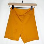 Vitamin A  Nova Biker Shorts Yellow NWT in XL Photo 0