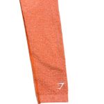 Gymshark  Vital Seamless Leggings Orange Marl Athleisure Photo 2
