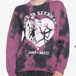 Disney ‎ The Nightmare Before Christmas Love Is Eternal Tie-Dye Sweatshirt XL Photo 0