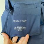 MINISTRY OF SUPPLY Kinetic Tapered Pull On Jogger Pants Slate Blue Sz 4 Small Photo 6