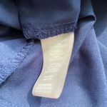 Karl Lagerfeld Paris Women's 6 Short Sleeve Signature Striped Shift Dress Navy Photo 15