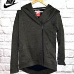 Nike Hooded Jacket Asymmetric Zip Up sz S Photo 0