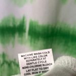 Erin London Green And White Tie Dye Bell Sleeve Top Size XXL Photo 5